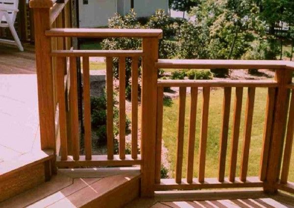 asian inspired wood deck railing designs | Deck Railing Ideas Rope .