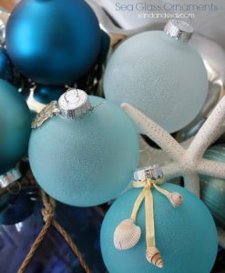 DIY Beach Inspired Holiday Decoration Ideas - Hati