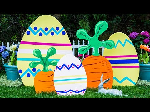 DIY Outdoor Easter Decor - Home & Family - YouTu