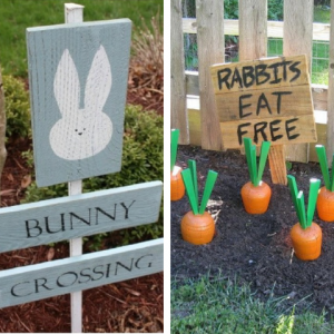 Cute Outdoor DIY Easter Decorations That Fill Your Yard With Joy .