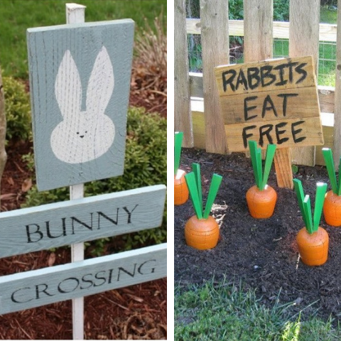 Cute Outdoor DIY Easter Decorations That Fill Your Yard With Joy .