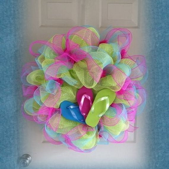 Summer Flip Flop Wreath Pictures, Photos, and Images for Facebook .