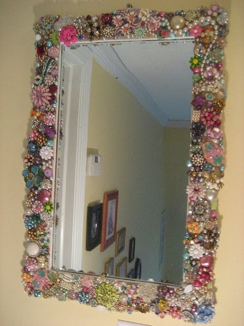 DIY Mirror Frame Ideas You Can Make With Junk - Reuse - Repurpose .