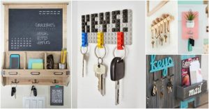 DIY key holder ideas Archives - My Amazing Thin