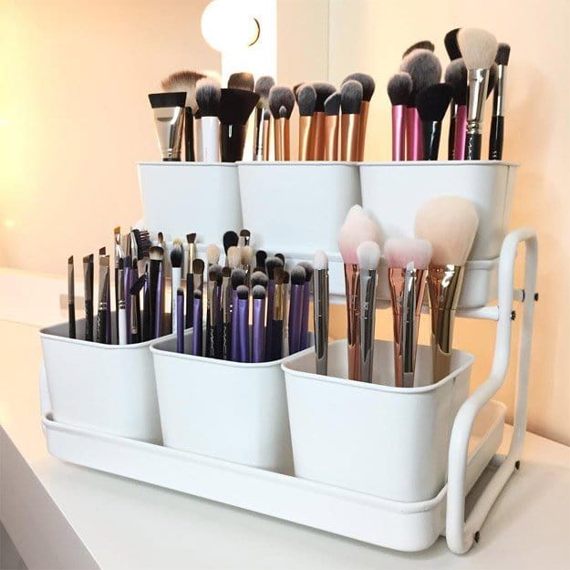 12 IKEA Makeup Storage Ideas You'll Love | Ikea makeup storage .