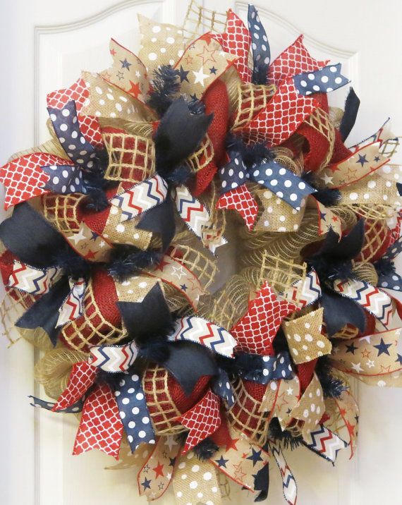 DIY Patriotic Wreath Ideas for Memorial
Day