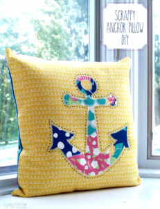 DIY Nautical Coastal Beach Pillow Ideas & Tutorials -Make a Pillow .