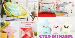 Easy DIY Pillow Making Ideas & Tutorials at home • K4 Cra