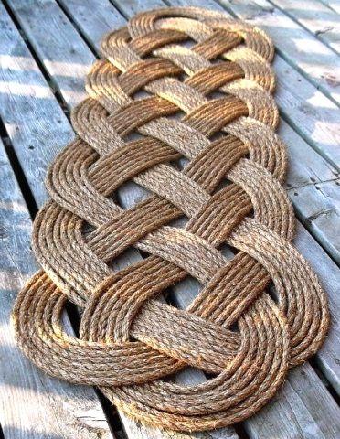 23 Nautical Rope Decor & Craft Ideas | Nautical rope decor, Rope .
