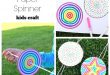 DIY Paper Spinner for Endless Fun | Paper spinners, Diy crafts for .