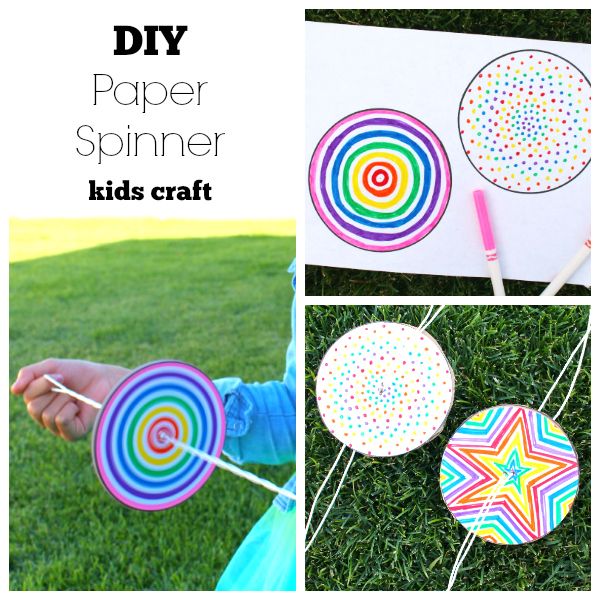 DIY Spinner With Paper