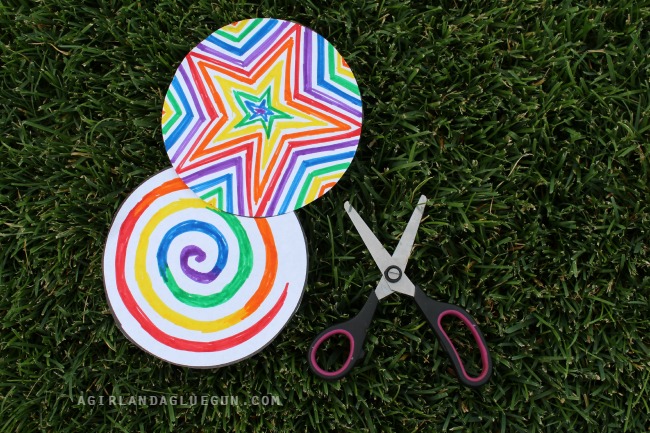DIY Paper Spinner for Endless Fun | Make and Tak