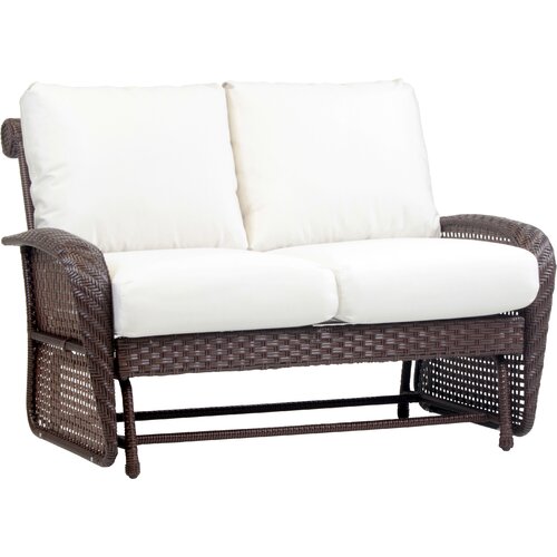 Bay Isle Home Soundview Double Glider Bench with Cushions | Wayfa