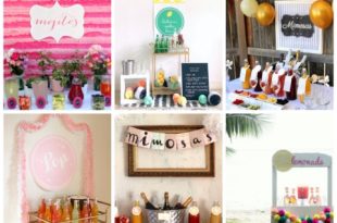 drink station ideas for your next party (or shower or wedding .