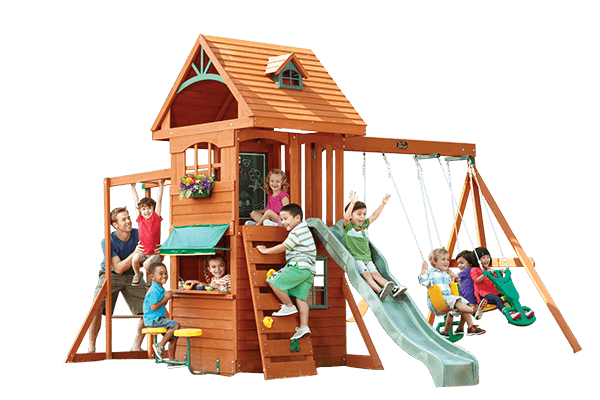 Ridgeview clubhouse deluxe play structure – Nevada City School of .