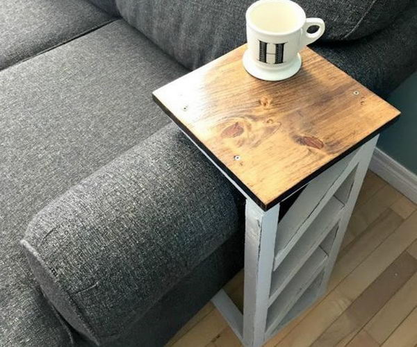 20+ Easy DIY Console Table and Sofa Table Ideas - Hati