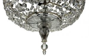 Antique Edwardian Chandelier for sale at Pamo