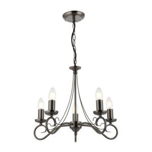 Marlow Home Co. Ivanka 5-Light Candle Style Chandelier | Swag .