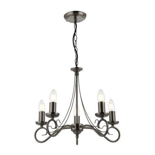 Marlow Home Co. Ivanka 5-Light Candle Style Chandelier | Swag .
