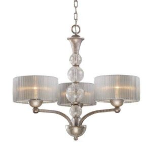 Five Light Chandelier in Antique Silver. Endon Lighting. is for .