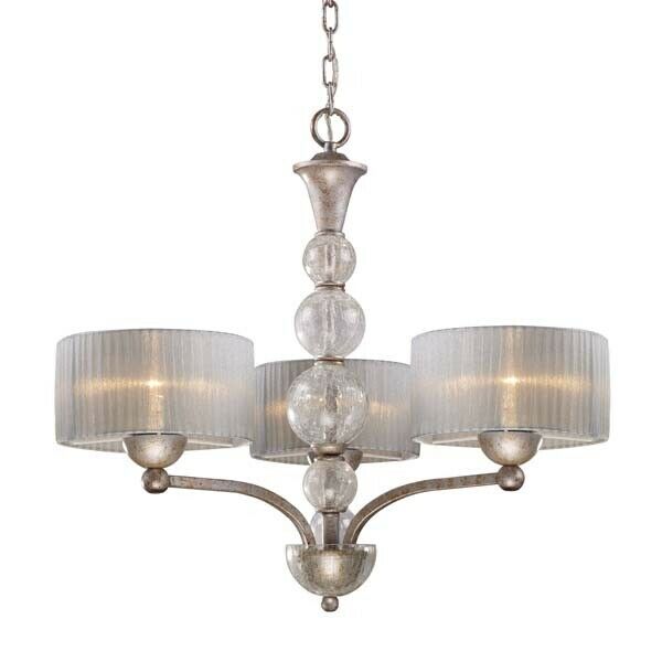 Five Light Chandelier in Antique Silver. Endon Lighting. is for .