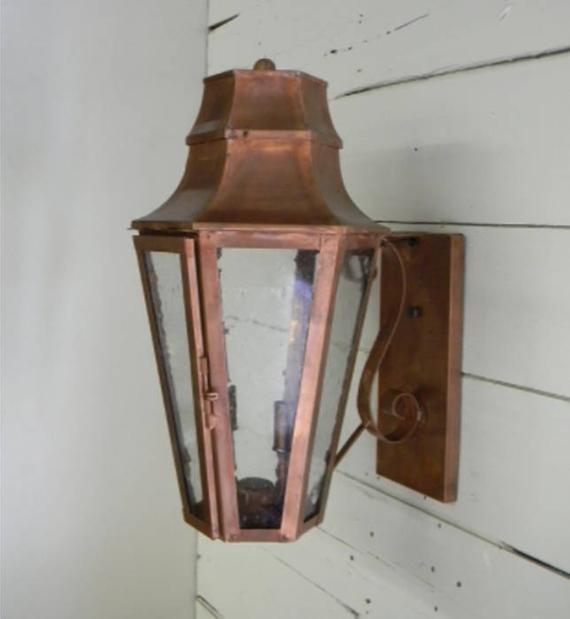 Copper Lantern Pendant Lighting Copper Light Fixture Rustic | Et