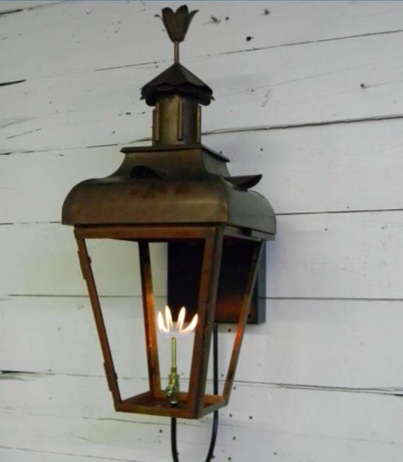 Copper Lantern Pendant Light Copper Light Fixture Rustic | Et