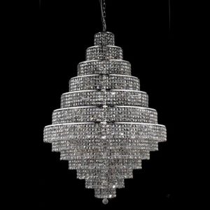 Elegant 2039G42C-SS-RC Maxim 38-lamp Extra Large Foyer Lighting .