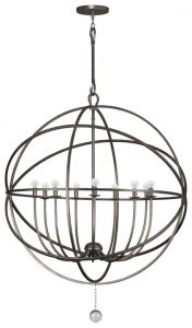 Crystorama 9229 Solaris Extra Large 9 Light Modern Chandelier In 3 .