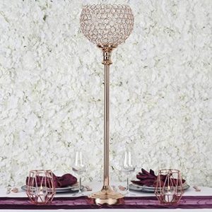 Amazon.com: BalsaCircle 37-Inch Tall Gold Faux Crystal Beaded .