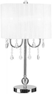 Catalina Lighting Faux Crystal Chandelier Table Lamp | Chandelier .