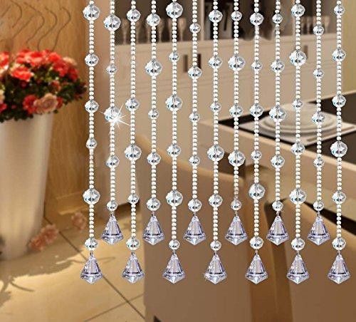 Ujoy 78 Faux Crystal Garland Wedding Bead Strands For Home Party .