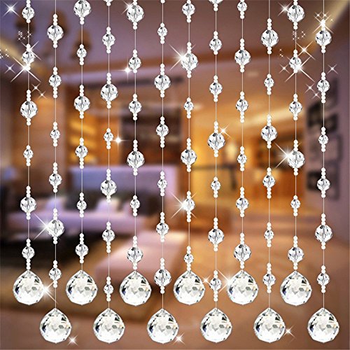 39" Faux Crystal Chandelier Wedding Bead Strands For Chandelier .