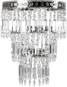 Amazon.com: Tadpoles Faux-Crystal & Chrome Queen's Crown Shade .