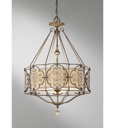 Feiss F2697/3BRB/OBZ Marcella 3 Light 21 inch British Bronze and .