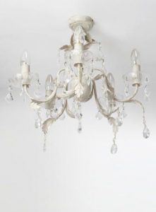 Juliette 5 Light Flush Fitting Chandelier (With images) | Flush .