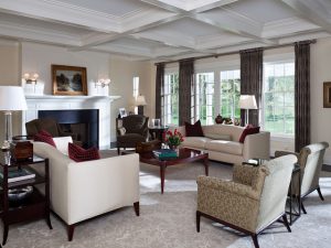 Pleasing Damask Curtains Black Living Room Traditional with .