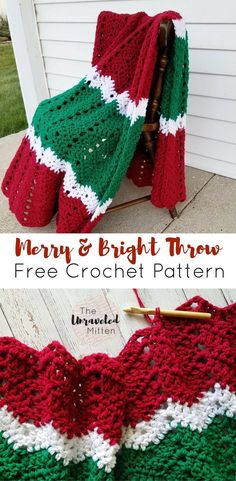 103 Best Crochet Christmas blanket images | Christmas blankets .
