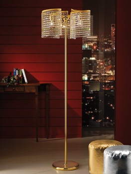 Ct00087 Floor Stand Crystal Chandelier Pendant Lamp - Buy Floor .