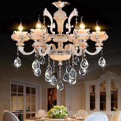 French Style Marple Hanging Crystal Lighting Dining Room .