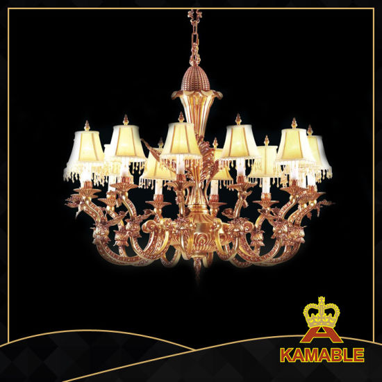 China French Style Decorative Brass Chandelier Lighting (WD1128-12 .