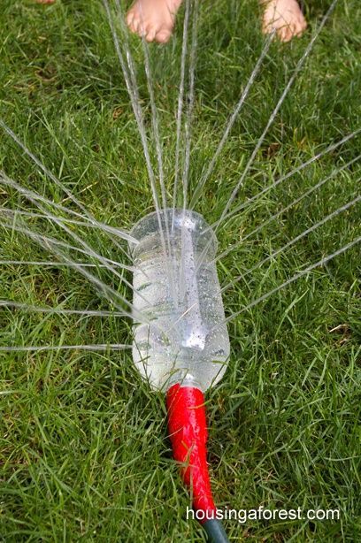 12 Water Play Activities for Kids | Homemade sprinkler, Outdoor .