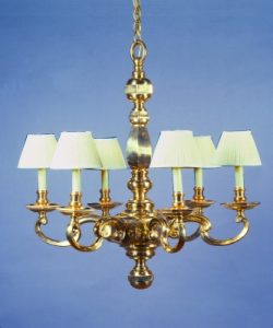 Georgian Chandelier: Chapman Manufacturing Company, In