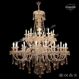 New Big 30 Light Georgian Style Crystal Chandelier Lighting With .