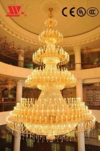 China Glorious Giant Crystal Chandelier Wh-001 - China Crystal .