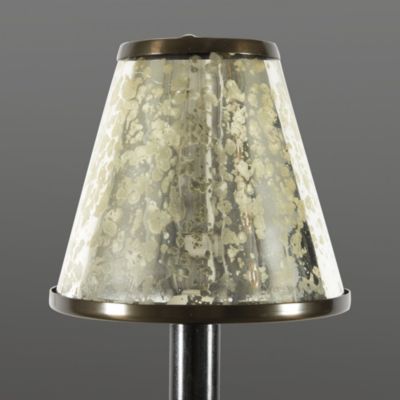 Mercury Glass Chandelier Shade | Ballard Desig