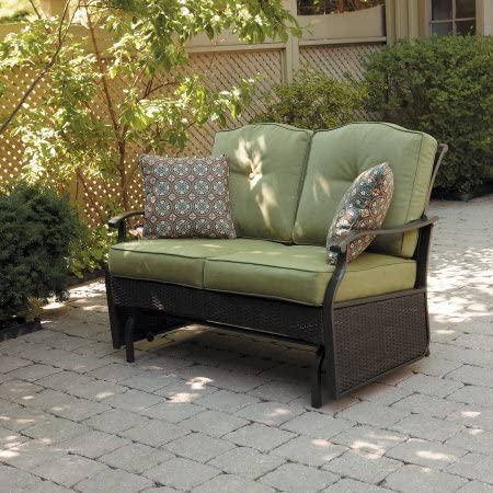 Amazon.com: Better Homes and Gardens Providence Outdoor Glider .