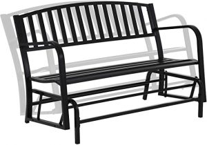 Amazon.com : FDW Patio Glider Bench Garden Bench for Patio Outdoor .