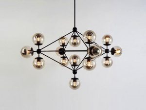 10 Easy Pieces: Modern Glass Globe Chandeliers - Remodelis