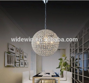 Globe shape vintage crystal chandeliers decoration ceiling light .